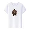 Fashion Cartoon Tees Seven Dwarfs Shirt Summer Tops Aesthetic White T-Shirts 2000s Clothes Y2k Goth Blouse Unisex