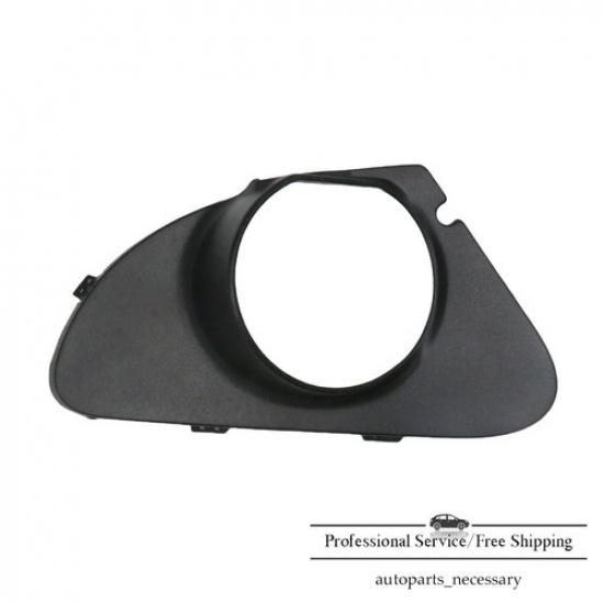 Fit 04-10 BMW 650i645Ci Front Right Passenger Bumper Fog Light Covers Bezel Trim