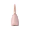 Longchamp Le Pliage 28 Ferramenta in Metallo Argentato Profilo Minimalista Stile Eco-Friendly Tela e Pelle Borsa a Mano Donna tote Rosa 2605919P64