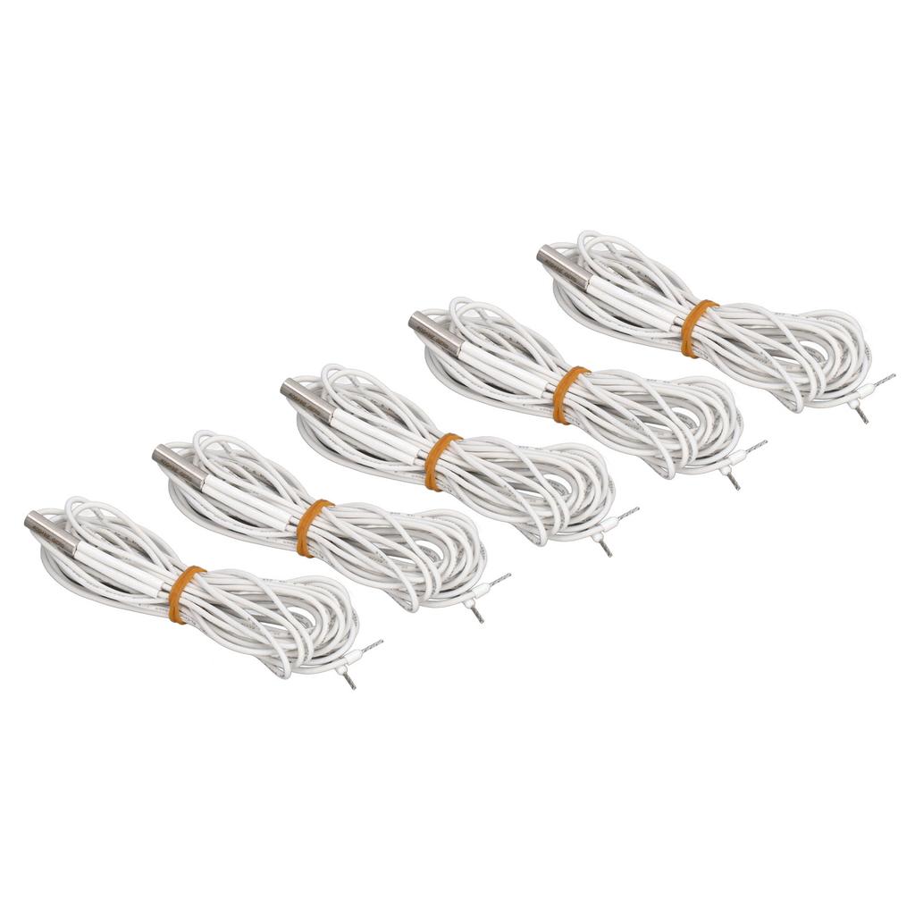 5PCS 24V 60W Hter Cartridge Replacement Stainless Steel Hd Hting Tube 3D Printer Accessories