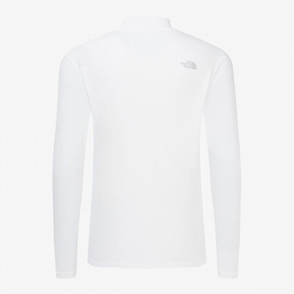 The North Face Nt7xr69b Veil Long Sleeve Turtleneck White