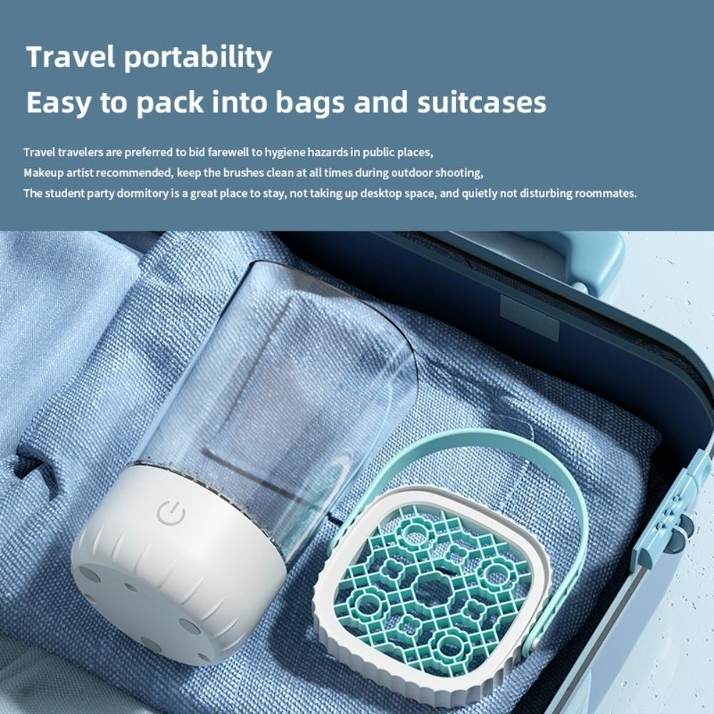 Fast Cleaning Automatic Cosmetic Washing Tool Quick Drying Cosmetic Brush Storage Box Beauty Brush