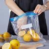 5Pcs Reusable Vacuum Sealer Bags Hand Pump Food Storage Bags Vacuum Zipper Portable Sealing Bas for Refrigerator Kitchen