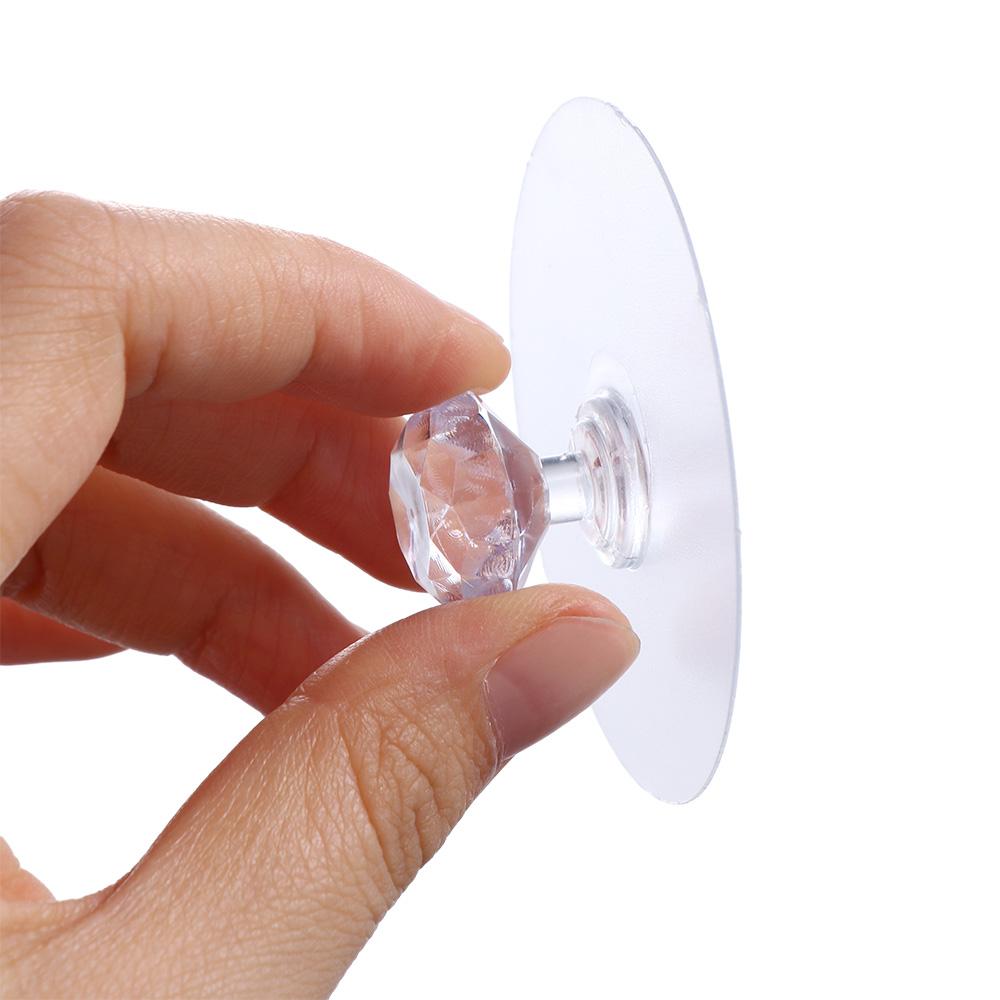 Crystal Acrylic Wardrobe Door Knob Diamond Shape Cabinet Furniture Pulls Cupboard Handle Drawer Handle Handle Hanger Hook