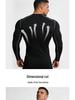 Erkek Uzun Kollu Kompresyon Spor Taban Katmanı - Hızlı Kuruyan ve Nefes Alabilen