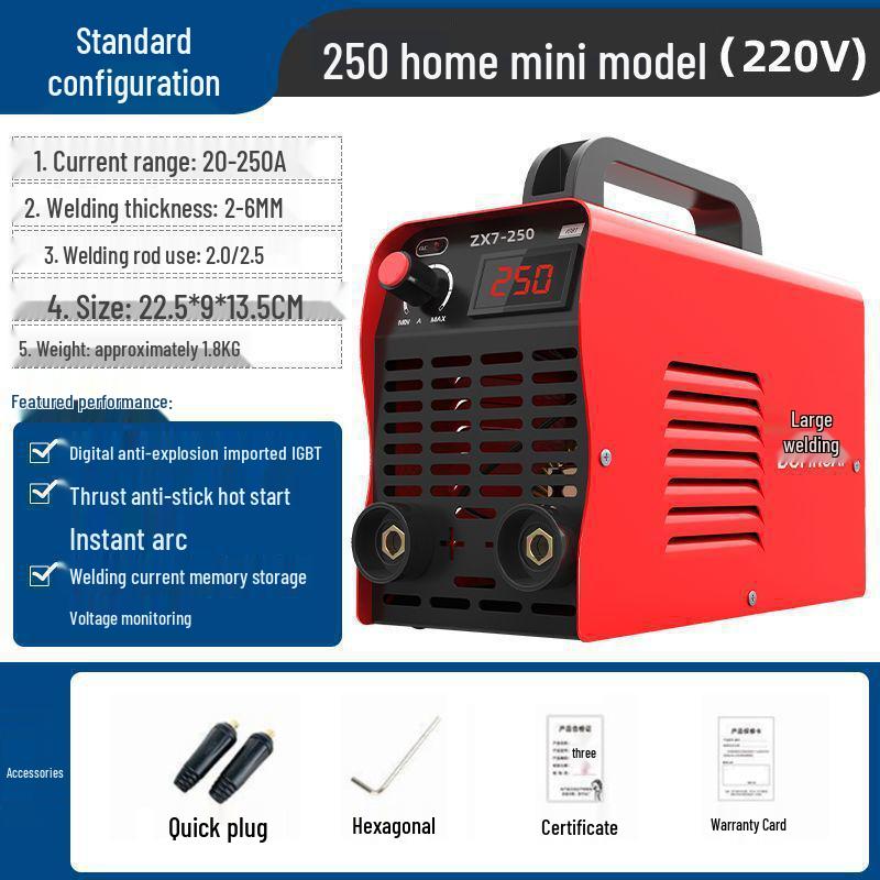 

Da Han 315 Smart Handheld Electric Welder 220V/380V Wide Voltage