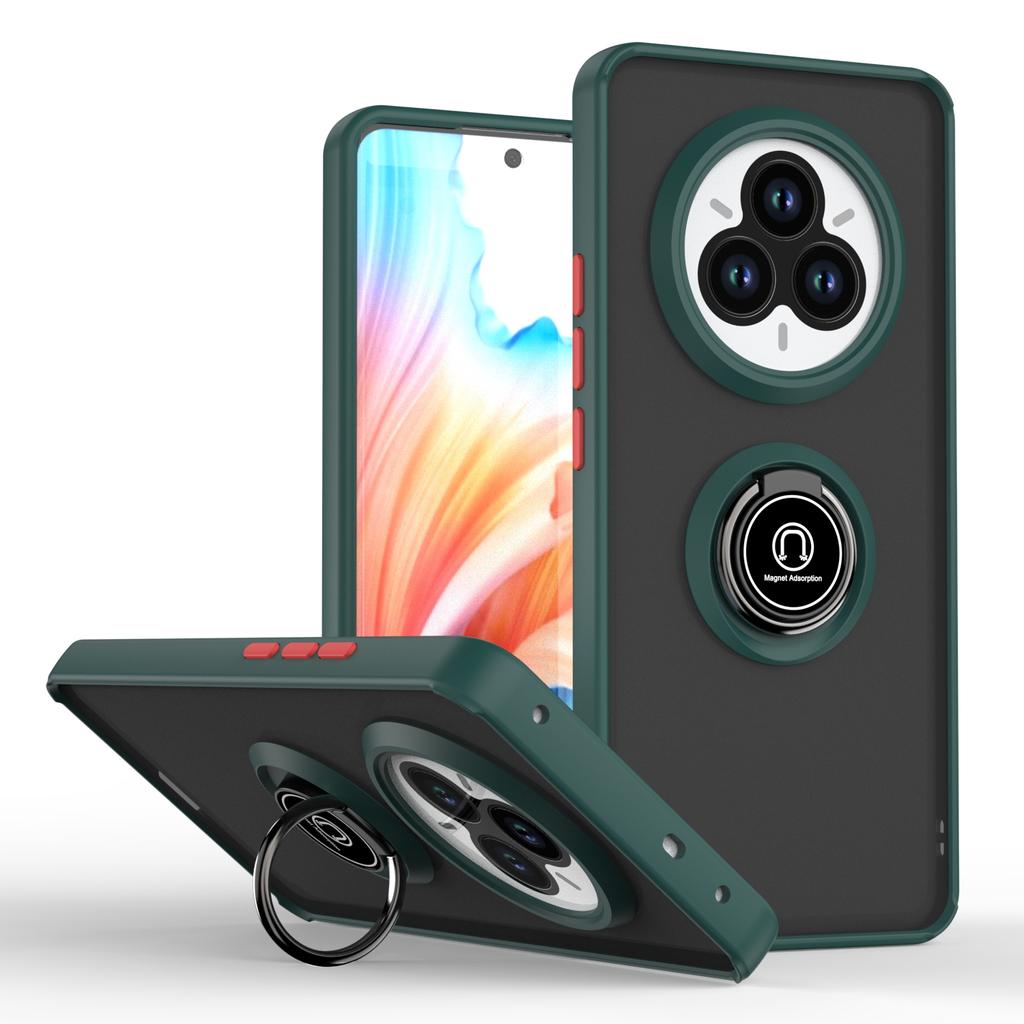 Matný kryt Armor pro Realme 14 Pro 5G Realme 14 Pro+ Plus Kryt Prsten Magnetický Stojan Držák Nárazuvzdorný Coque Fundas