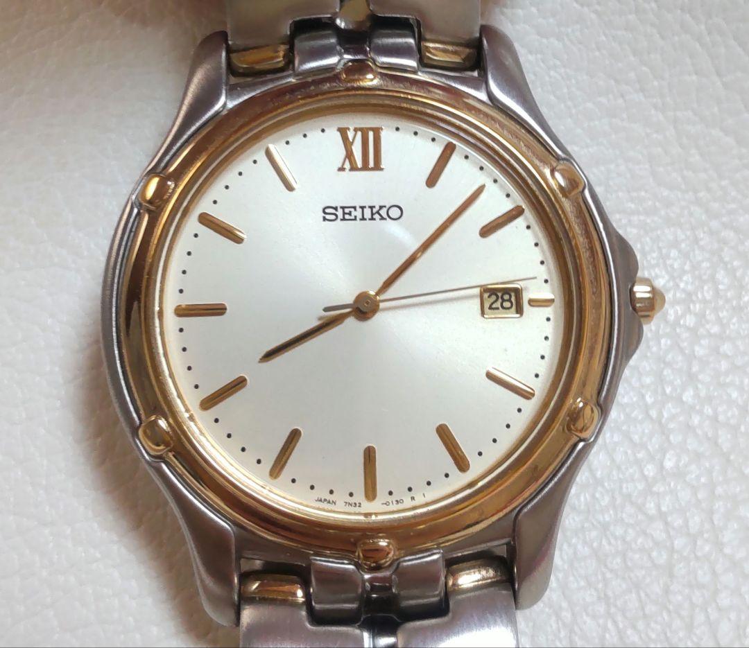 

[USED] Working Seiko Men s Quartz Watch in Two-tone