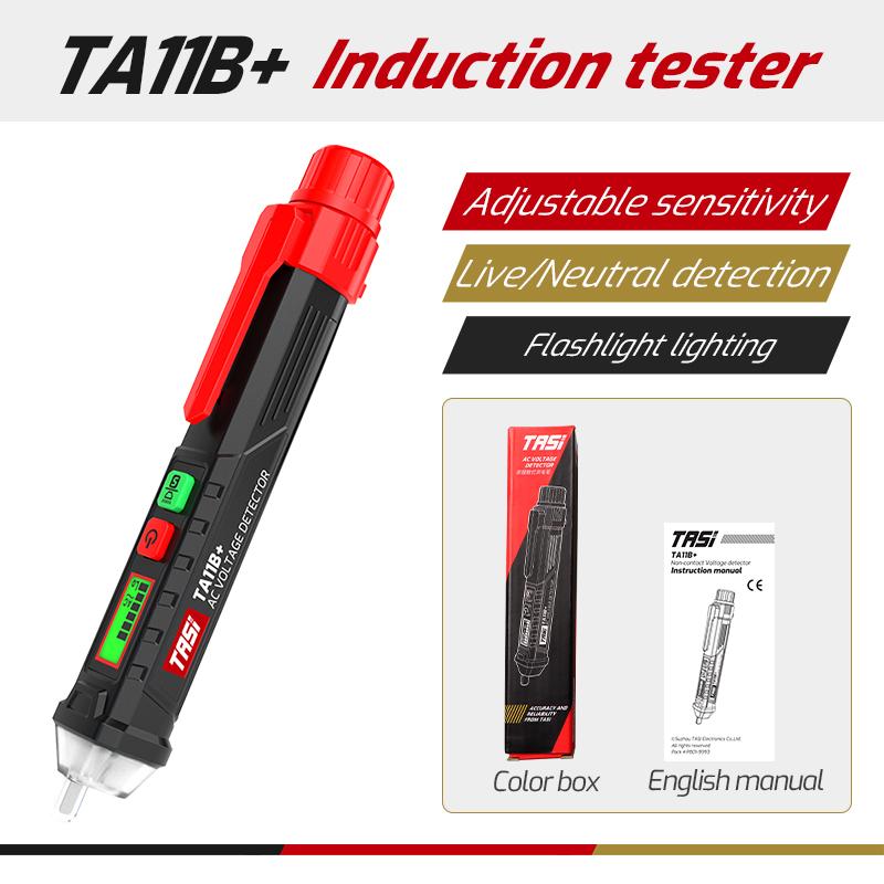 

Intelligent Non Contact 3 Phase Rotation Indicator AC Voltage Detector Electrical Instrument Alarm Pen Sensor Tester AC 12-1000V