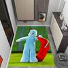 In The Night Garden Characters Themed Anti-Slip Rugs - Polyester Home Decor, Suitable for Bedrooms, Living Rooms, Doorways, Studios, and Decorations