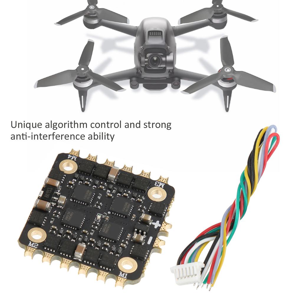 BL32?25A 4 in 1 ESC Drone ESC with Connector Cable Replacement for FPV Racing Drone
