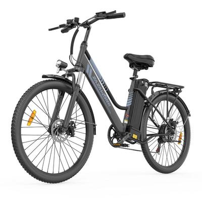 Electric Bicycle Zazawork C26 Pro 250W Motor 26" Tire City Electric Bike 36V 20Ah Urban Commuter Electric Bike 7 Speed Dual Disc Brakes