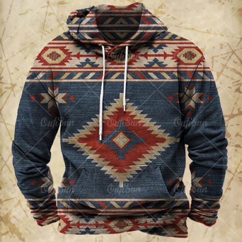 Vintage Hoodie Für Herren Harajuku 3D-Druck Herbst Langarm-Sweatshirts Übergroß Y2k Kleidung Herren-Hoodies Mode Streetwear