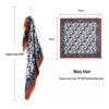 Retro Paisley Multi-use Silk Scarf: Large Square for Street Dance, Hip Hop, Neckerchief for Men & Women