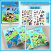 PAW Patrol Magnetic Quiet Book with Snap-on Magnet Stickers – DIY Magnetic Toy for Boys