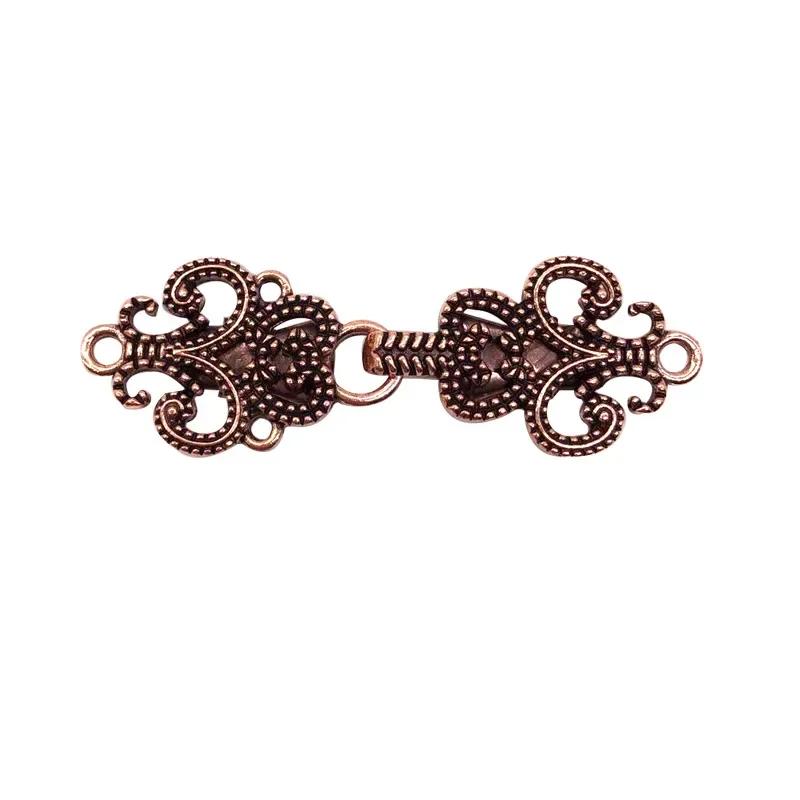 Retro Brooches for Women's Clothing Cardigan Sweater Blouse Shawl Clips Shirt Collar Flower Pattern Duck Clip Clasps Scarf Clasp