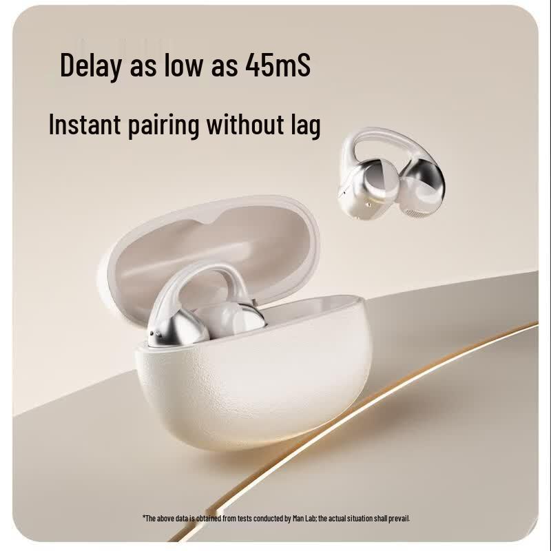 Newman Open-Ear Clip-On Bluetooth Earbuds