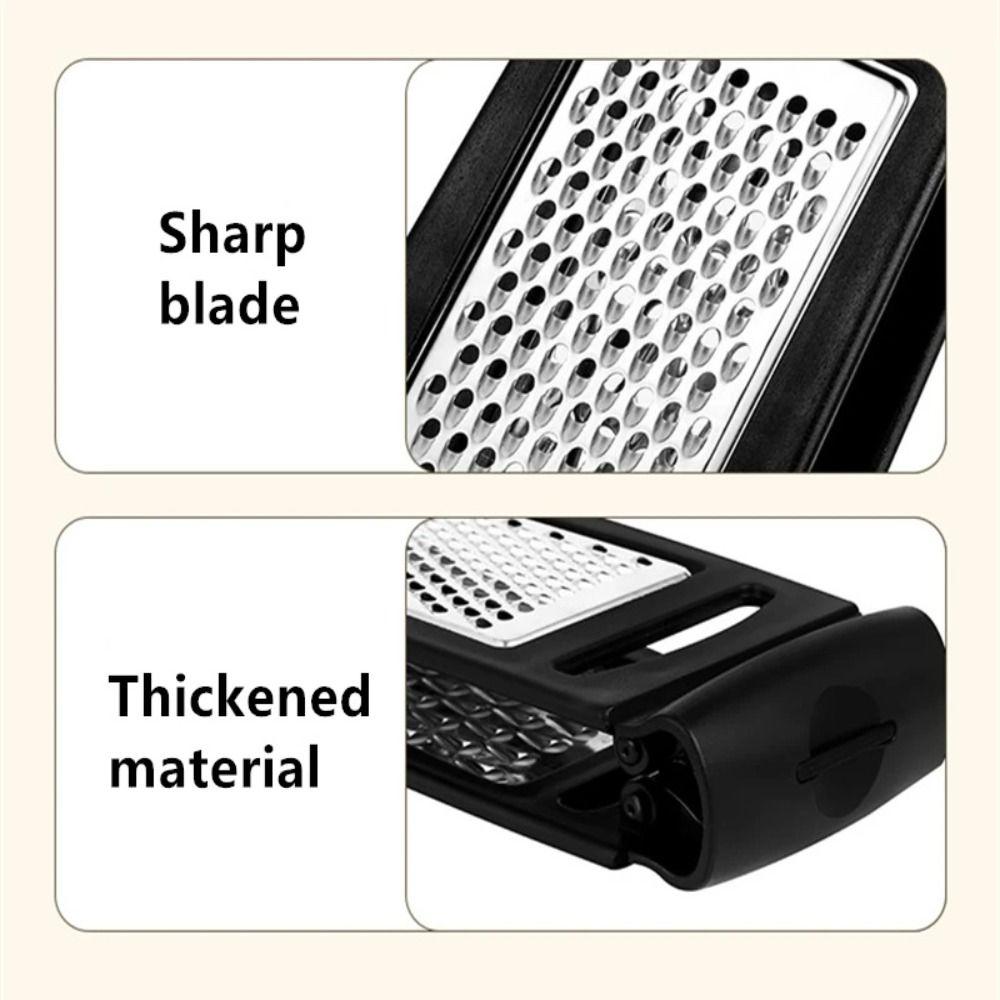 Manual Cheese Grater Double-sided Carrot Cucumber Slicer Multifunction Vegetable Grater  Potato