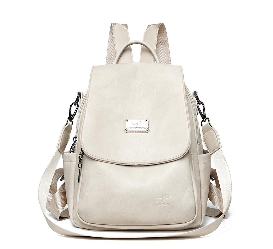 PU Backpack Women's Bag Large Capacity Travel Backpack