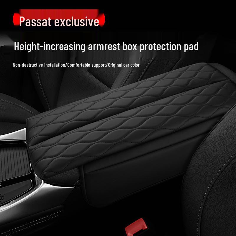 Volkswagen Passat Armrest Box Pad - Enhanced Center Storage, Wear-resistant Interior Modification