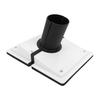 HVAC Wall Penetration Line Set Cover Kit Split AC Wall Cover for Indoor Outdoor   Conditioner Systems 2.36in Pipe Inner Diameter