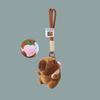 Cute Plush Keychain Small Capybara Pendant Student Bag Pendant Small Gift Boutique