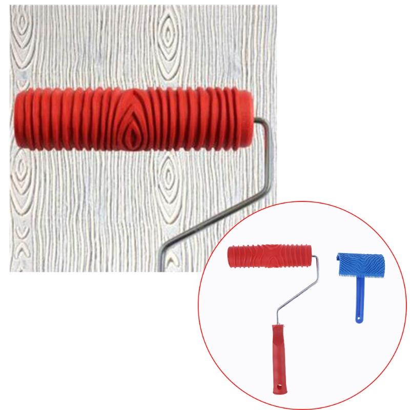 Wood Graining Painting Tool Wood Grain Tool Wall Art Paint Wood Grain Pattern Rubber DIY Graining Tool for Wall Decor