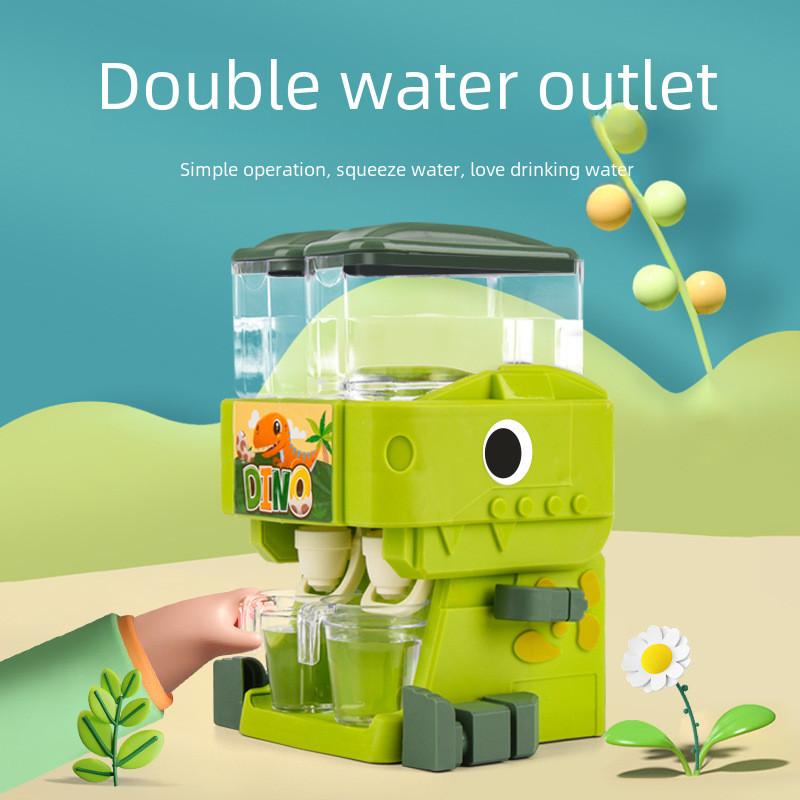 Dispenser Water Dinosaur Small Children Drinks Machine Play House Toy Gifts