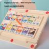 Kids' Magnetic Train Maze: Color Counting & Logic Puzzle for Early Learning