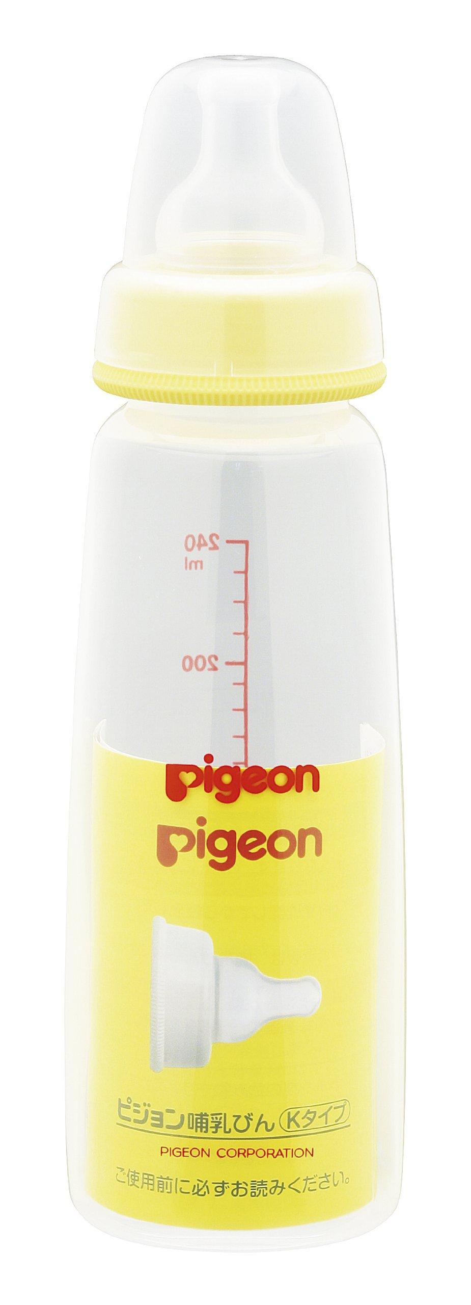 

Детская бутылочка Pigeon с силиконовой соской 240 мл K-типа (пластиковый сосок) КПП-240