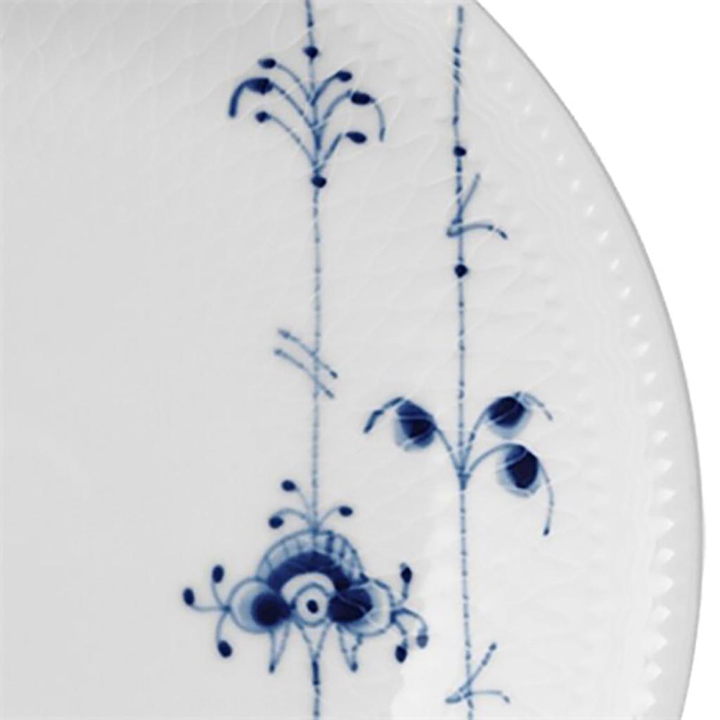 Importierter Royal Copenhagen Blauer Palmettenteller 20 cm Hochzeitsgeschenk 1017424 [Reguläres Produkt]