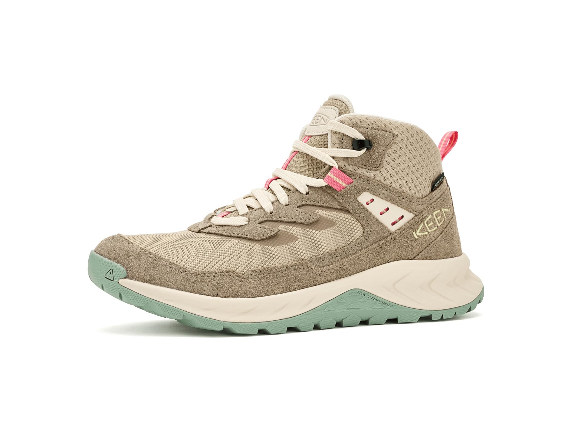 

Trekking Shoes HIGHTRAIL MID WP LEMONADE cm [KEEN] Women s BRINDLE/PINK 26.0