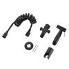 Stainless Steel Toilet Bidet Sprayer Set,Bathroom Water Pressure,Portable Cloth Diaper