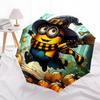 1pc Halloween Minion Automatic Open/Close Umbrella, Lightweight Design for Everyone,Durable Canopy yy251014063