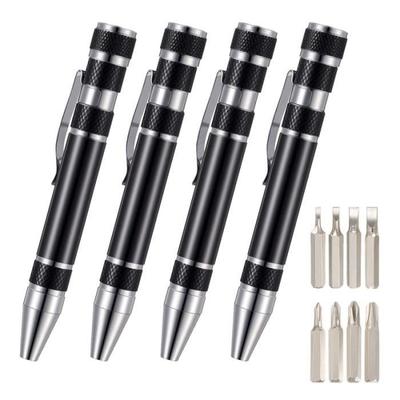 Practical Tool - SODIAL - 8 In 1 - Black - Flat - Multifunction