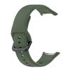 For Oppo Watch Free Textured Silicone Watch Band Replacement Wrist Strap with Black Buckle