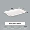 Handun White Melamine Rectangular Serving Platter