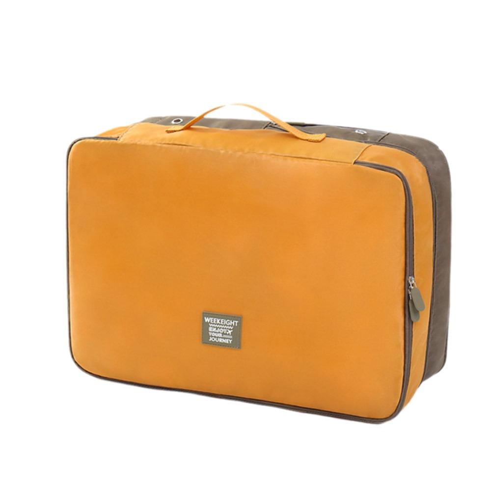 

Space Saving Duvet Cotton Compression Bag Dustproof Down Jacket Storage Bag Outdoor оранжевый