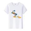 Kawaii Donald Duck Plus Size Tee Ladies Graphic Clothes Summer Women Short Sleeve T-shirt Disney Cartoon Men Tshirt Female Tops
