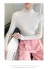Women's Seamless Cashmere Slim-Fit Half-High Neck Sweater