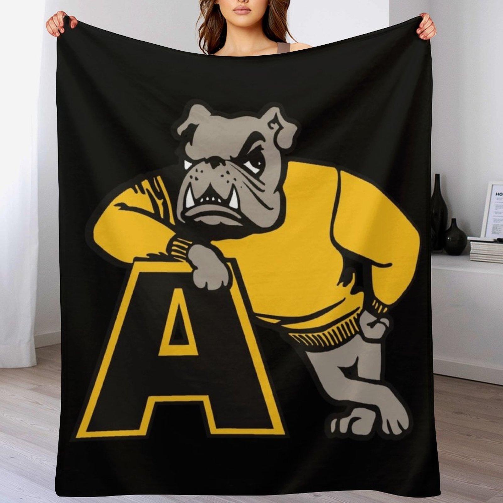 

Adrian College Throw Blanket Faux Fur Soft Warm Blanket for Bed 102x76cm(40x30in)