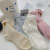 Sweet Soft Waxy Solid Color Plush Socks for Women's Autumn and Winter Plush Warm Girls Medium Tube Socks Cold-proof Plush Socks Students