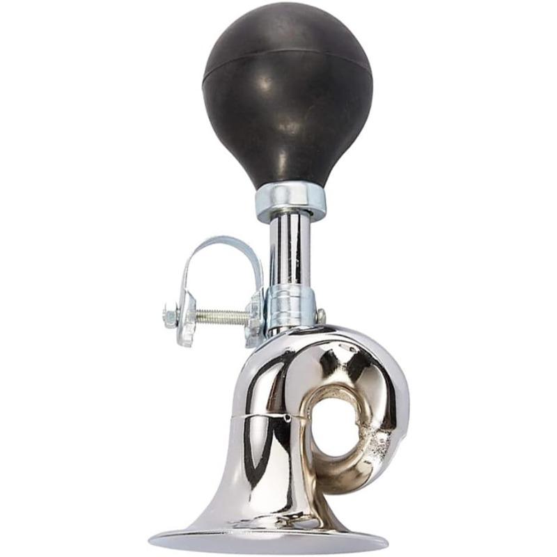 Bike Horn, Classic Metal Horn for Adult and Kids Bike, Fits Most Bicycle Handlebar
