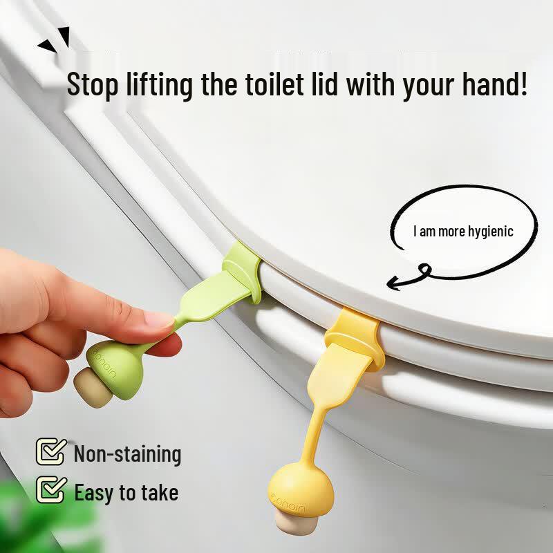 Adhesive Toilet Lid Lifter Handle