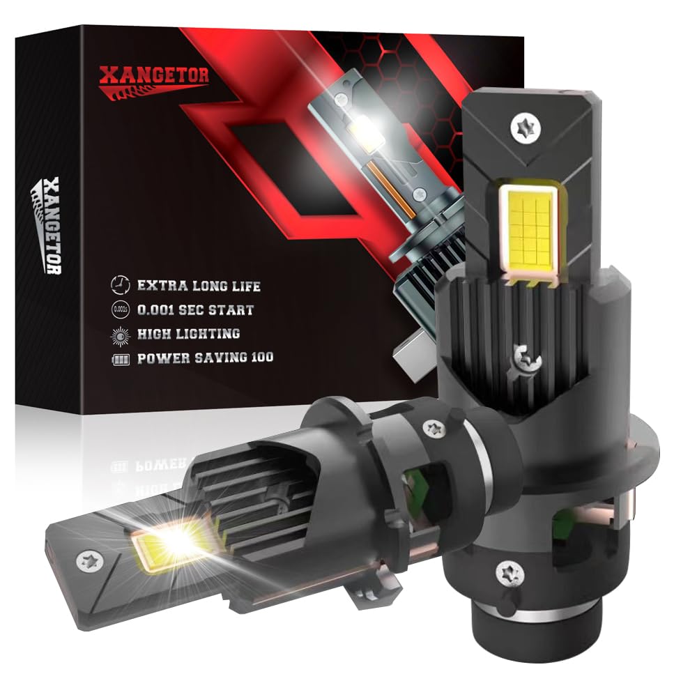 

D4S LED Headlight, Upgraded Edition, D4r LED Pon, Integrated Type, For D4S/D4R Common Use, белый