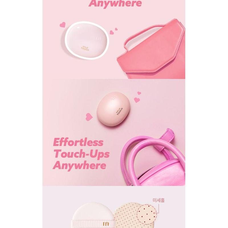 Milk Touch - All-day Skin Fit Milky Glow Cushion Set - 3 Farben