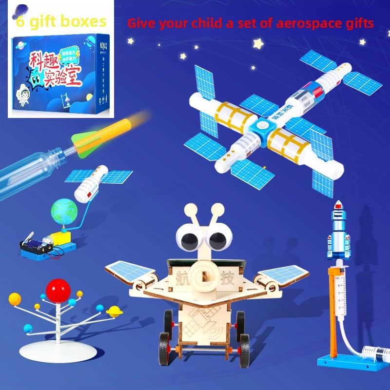 Physics Science Experiment Diy Space Robot Kit For Kids Educational Stem Toy