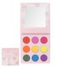 Eyeshadow Palette 9 Colors Portable Long Lasting Eye Makeup Pallet Pigmented Cosmetics Gift 0.2oz