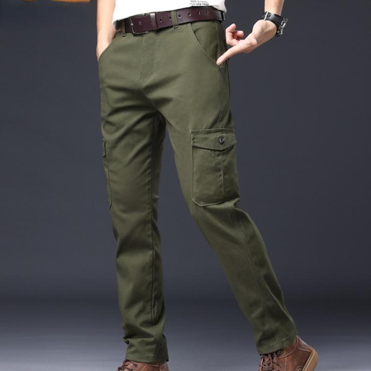 Ležérní Pánské kalhoty Více kapes Cargo Kalhoty Rychleschnoucí Sportovní kalhoty Venkovní turistika Cvičení Dlouhé prodyšné kalhoty