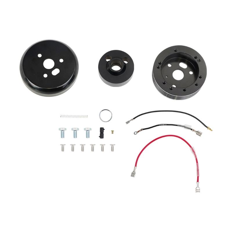 Steering Wheel Hub Hub Adapter for 5 Hole And 6 Hole Wheels Precisions Aluminum Construction Secure Installation